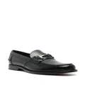 Tod's Double T leather loafers - Black