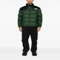 The North Face Lhotse colour-block puffer jacket - Green