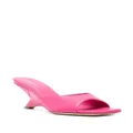 Vic Matie 75mm leather mules - Pink