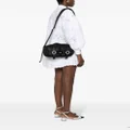 Simone Rocha buckled crossbody bag - Black