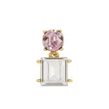 Oscar de la Renta small Gallery earrings - Pink
