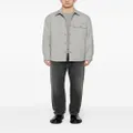 Emporio Armani padded shirt jacket - Grey