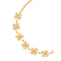 Oscar de la Renta floral-appliqué chain necklace - Gold