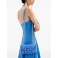 Oscar de la Renta Tro leather shoulder bag - Blue