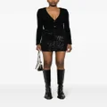 IRO Hillowa sequined miniskirt - Black