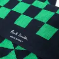 Paul Smith checkerboard mid-calf socks - Blue