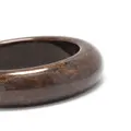 Alberta Ferretti circular-design bracelet - Brown