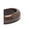 Alberta Ferretti circular-design bracelet - Brown