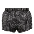 Versace Barocco-print pyjama shorts - Black