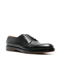 Zegna lace-up patent leather derby shoes - Black