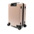 Karl Lagerfeld Choupette-plaque travel case - Pink