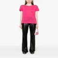 IRO Third linen T-shirt - Pink