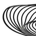 Alessi Trinity stainless-steel fruit bowl (43cm) - Black