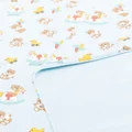 Moschino Kids Teddy Bear-print blanket - Blue