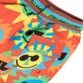 Stella McCartney Kids Sun-print recycled-polyester swim shorts - Orange