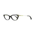 Lanvin Tea Cup cat-eye glasses - Black