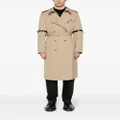 Coperni double-breasted trench coat - Neutrals