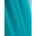Alberta Ferretti chiffon-crepe silk scarf - Blue