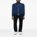 Kiton zipped lightweight jacket - Blue