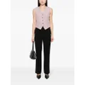 Victoria Beckham wool buttoned waistcoat - Pink