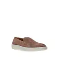 BOSS Clay suede loafers - Brown