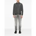 Kiton zipped lightweight jacket - Grey