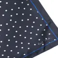 Paul Smith polka-dot silk pocket square - Blue