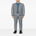 Paul Smith single-breasted check-pattern suit - Blue