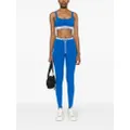 Calvin Klein logo-waistband leggins - Blue
