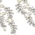 Jennifer Behr Wisteria crystal earrings - Silver