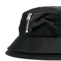 sacai layered bucket hat - Black
