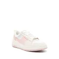 Ferragamo Dennis panelled leather sneakers - Pink