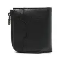 Diesel L-Zip Key leather wallet - Black