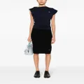 Vivienne Westwood Orb-embroidered skirt - Black
