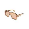 Stella McCartney Eyewear square-frame sunglasses - Brown