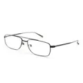 Dunhill navigator-frame glasses - Black