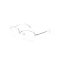 Dunhill rectangle-frame glasses - Silver