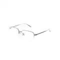 Dunhill rectangle-frame glasses - Grey