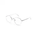 Dunhill round-frame glasses - Silver