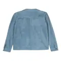 Paul Smith suede shirt jacket - Blue