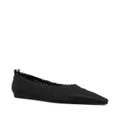 Premiata knitted ballerina shoes - Black