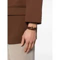 TOM FORD braided-band leather bracelet - Brown