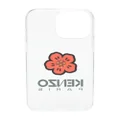 Kenzo Kenzo Crest-print phone case - White