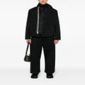 sacai layered padded jacket - Black