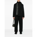sacai layered padded jacket - Black