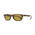 Lanvin rectangle-frame sunglasses - Brown