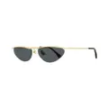 Lanvin twist-detaling cat-eye sunglasses - Gold