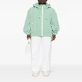 BOSS hooded water-repellent jacket - Green