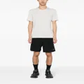 Calvin Klein rubberised-logo shorts - Black