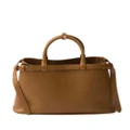 Prada medium belted leather handbag - Brown